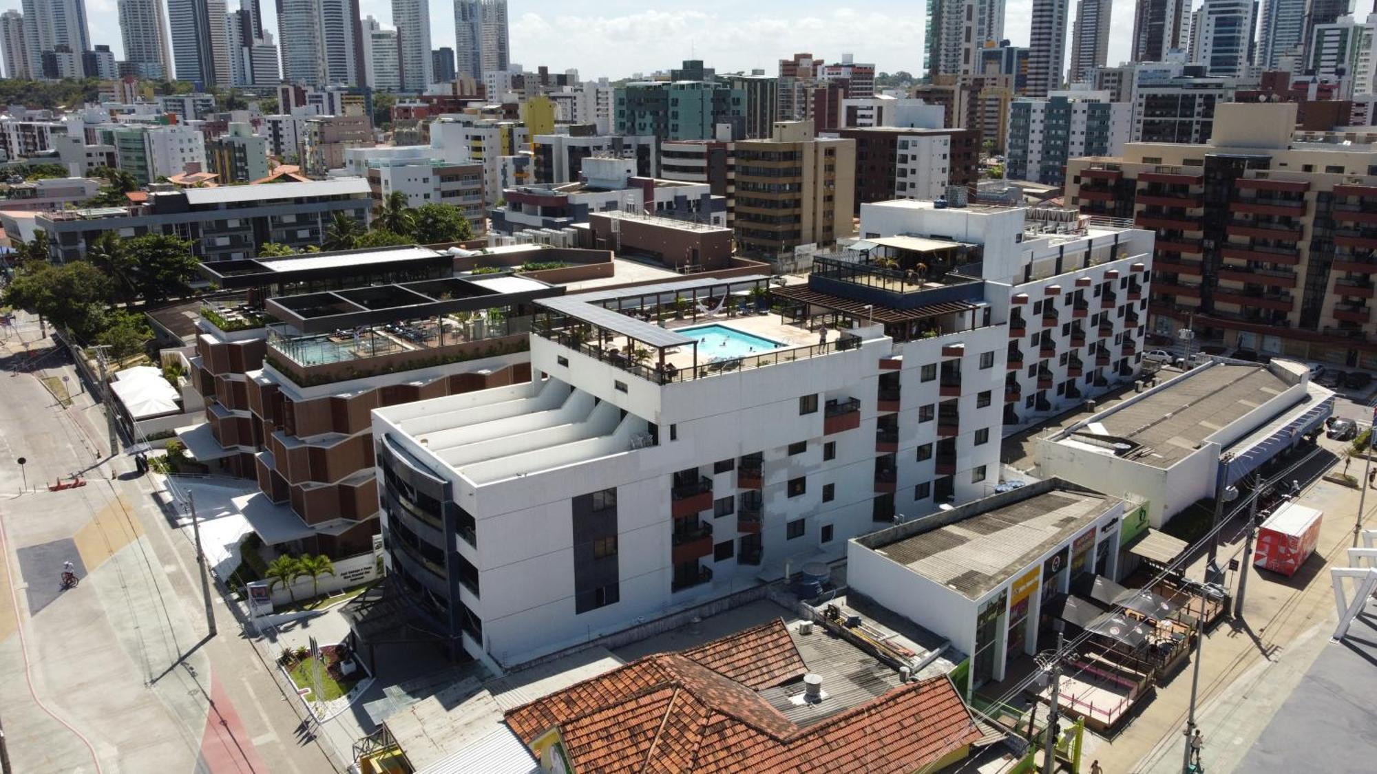 Flat A Beira Mar Na Orla De Cabo Branco João Pessoa Exterior foto
