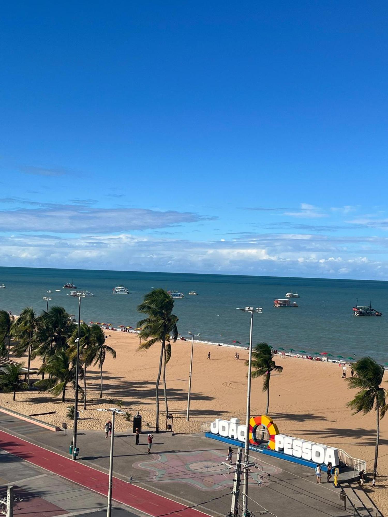 Flat A Beira Mar Na Orla De Cabo Branco João Pessoa Exterior foto