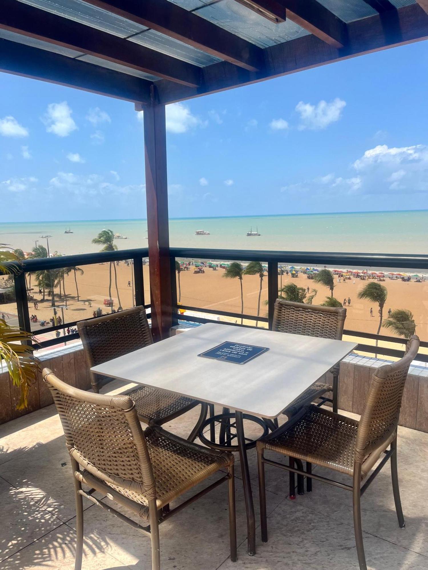 Flat A Beira Mar Na Orla De Cabo Branco João Pessoa Exterior foto